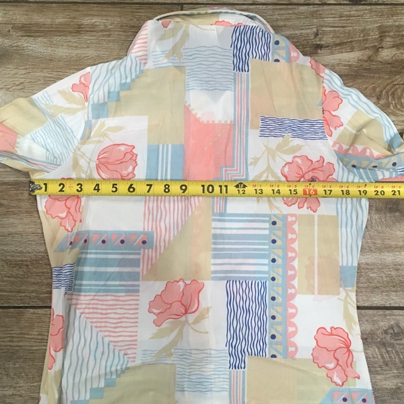 Vintage Montgomery Ward Blouse Top - Picture 6 of 6